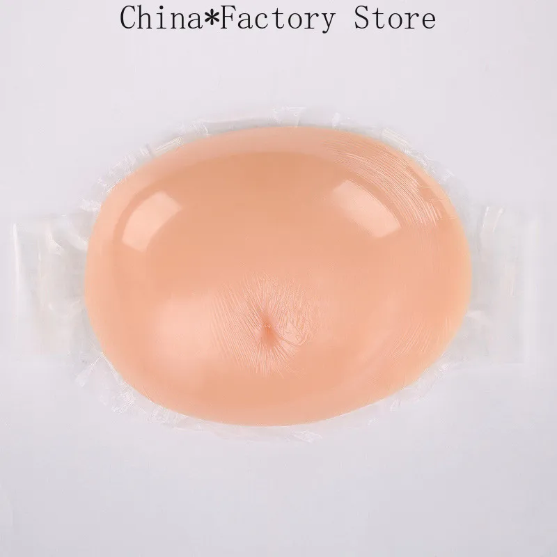 Soft Silicone Belly Realistic Tummy Woman Pregnant Bump Size M 5-7 Months 1850g 2019  men bodysuit sexy  tight mens underwear