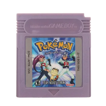 

For Nintendo GBC Video Game Cartridge Console Card Poke Series Team Rocket English Language Version