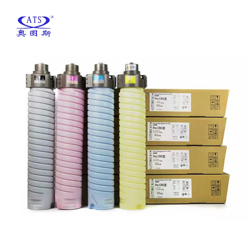 Картридж с тонером 4 шт./компл. CMYK1600g TN для Ricoh Pro C901 запасные части копировального