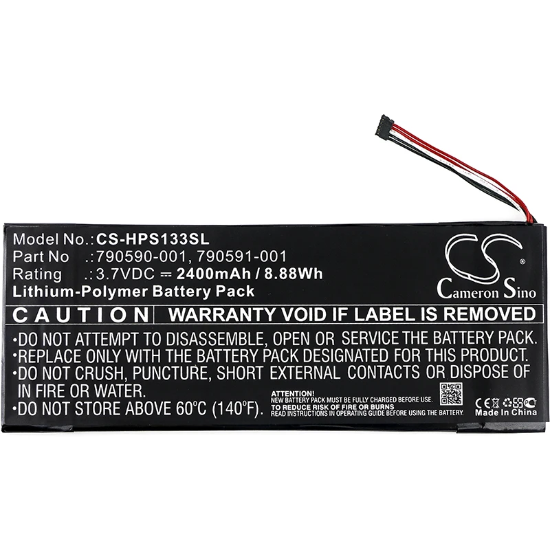 Cameron sino 2400 мА/ч, Батарея для hp 7 Plus G2 7 Plus G2 1331,790587-001 790590-001 790591-001 790592-001 790593-001 аккумулятор большой емкости