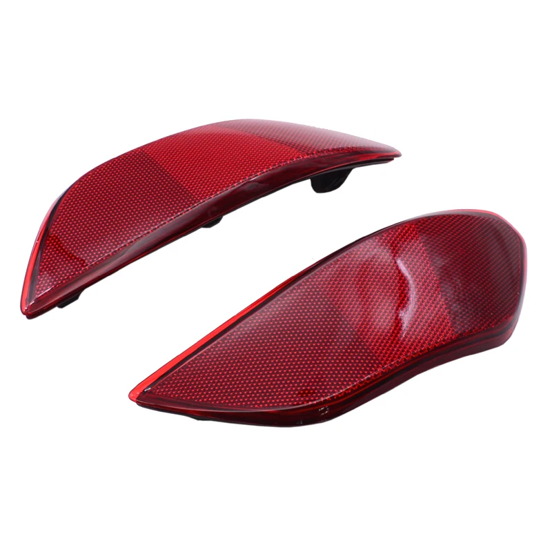 Car Rear Left  Right Bumper Trim Reflector Red For Porsche Cayenne 2011 2012 2013 2014 95863110500 95863110600