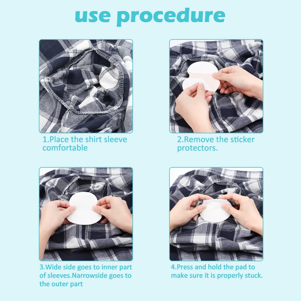 10/20/30/50pcs Underarm Dress Clothing Armpit Care Sweat Scent Perspiration Pad Shield Absorbing Deodorant Antiperspirant