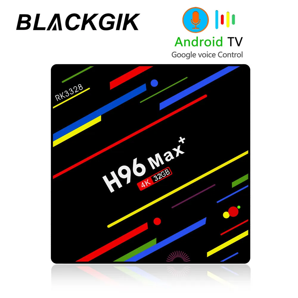 H96 MAX Plus Smart TV Box Android 9.0 4GB 64GB RK3328 Quad Core H.265 4K Youtube Google Play Set Top 2.4G/5G WIFI H96MAX | Электроника