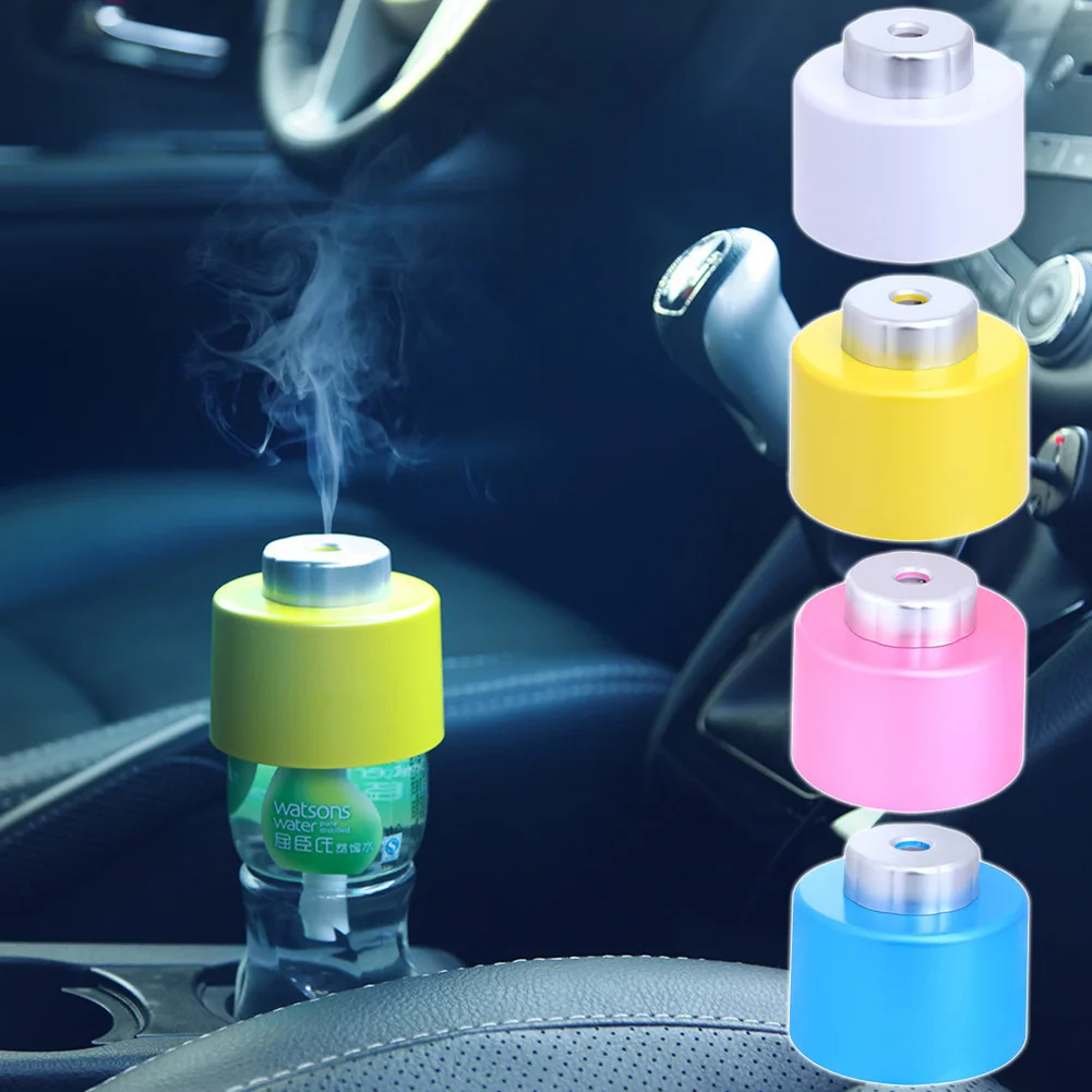 

Vehicle Household Type Atomizer Do Public Incense Machine Bottle Cap Usb Round Humidifier Mini Air Diffuseur Huile Essentielle