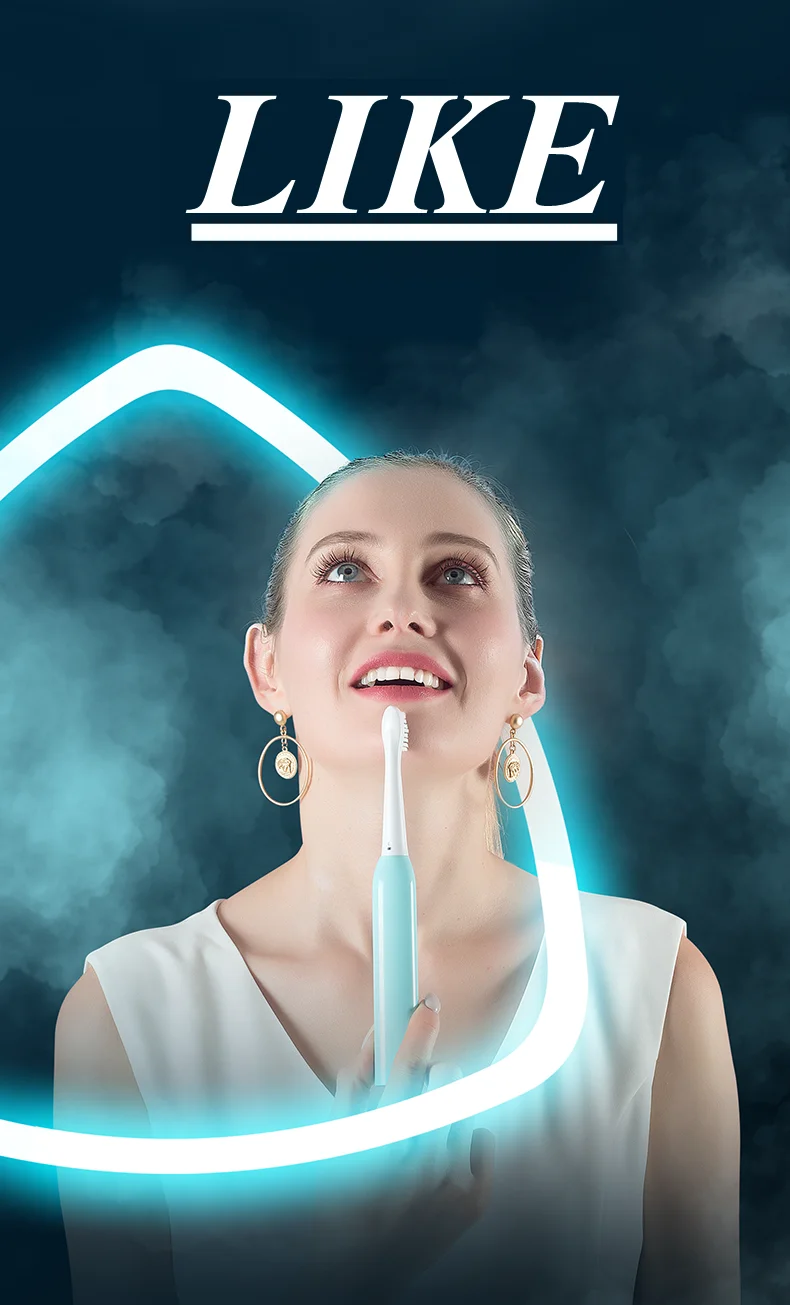 Электрическая зубная щетка sonic вибратор USB перезаряжаемая Водонепроницаемая ультра звуковая зубная щетка для взрослых отбеливание зубов лучший подарок