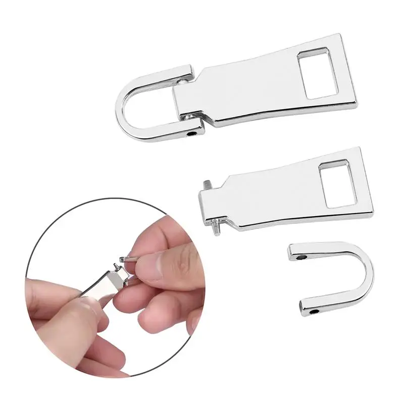 1pc 8 5 3 Detachable Metal Zipper Pullers For Zipper Sliders Head