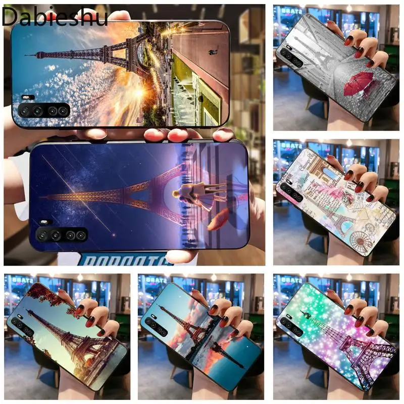 Чехол для Huawei Nova 6se 7 7pro 7se honor 7A 8A 7C Prime2019 с изображением Парижа Эйфелевой башни