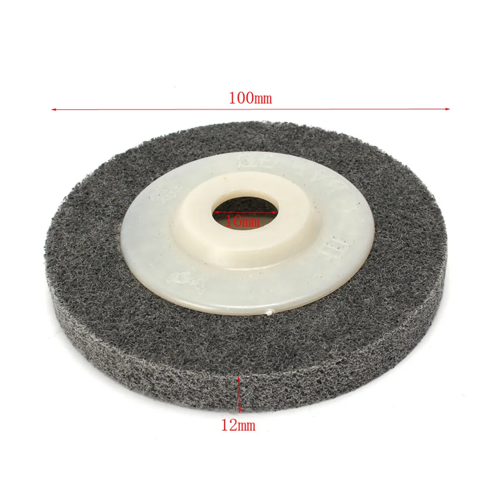 

Polishing Wheel Angle Grinder Attachment Abrasive Scratching Glass Metal Surfaces Power Buffing Discs