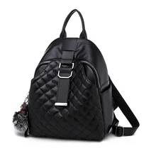 Сумка женская стиль корейский стиль Повседневная Женская PU Рюкзак Мода ретро рюкзак поколение жира