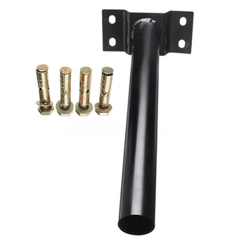 

Walkway Light Pole Rod Outdoor 40cm/50cm Black Support Holder Anti rust