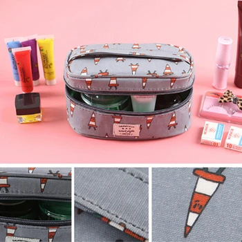 

Ladies Travel Women Make Up Makeup Organizer Bag Cosmetic Bag Cases Toiletry Travel Kits Beautician Storage Bag Large Capacity