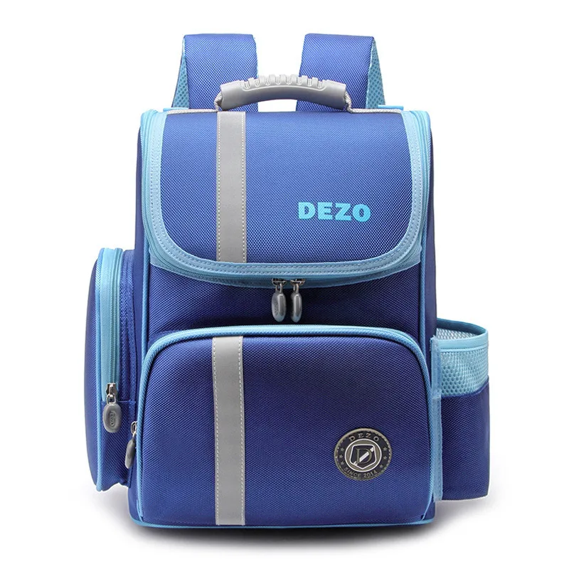 Ранец, школьные сумки, школьный ранец, рюкзаки для детей, школьная сумка для девочек, mochilas escolares infantis - Цвет: blue