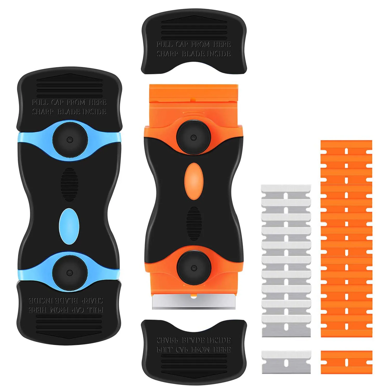 Window Glass Sticker Cleaning Razor Scraper Ceramic Razor Blades Car