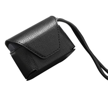 

Leather Case Protective Box Full Cover Storage Bag Protector with Strap for Jabra Elite Active 65T Earphone Bluetooth