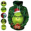 How the Grinch Stole Christmas Cosplay Costume 3D Print Adult Unisex Sweatshirt Hoodie Unisex Jacket Coat Hooded Gift ► Photo 1/6