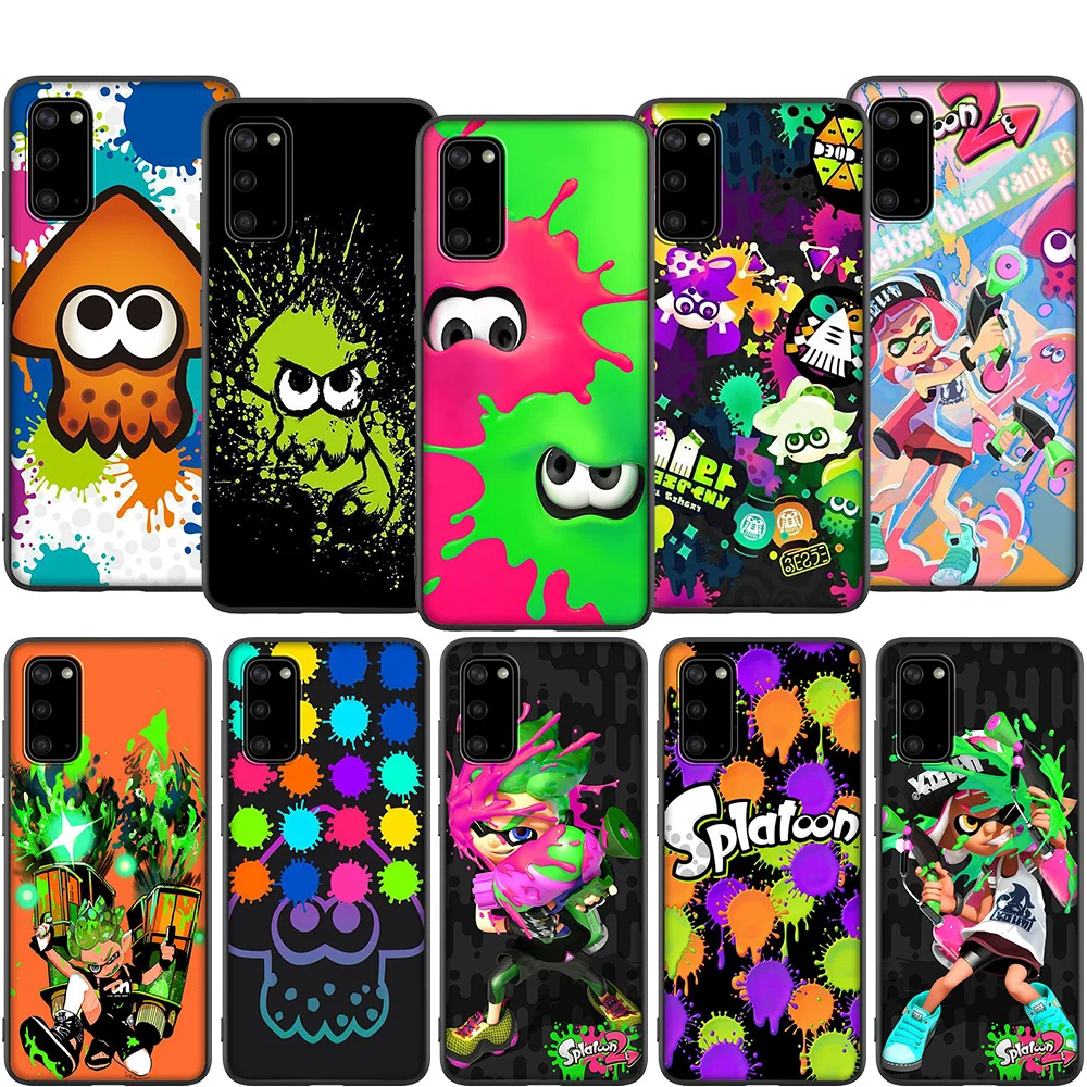 Lavaza красочный Wall art мультфильм Splatoon 2 Чехол из термопластичного полиуретана для