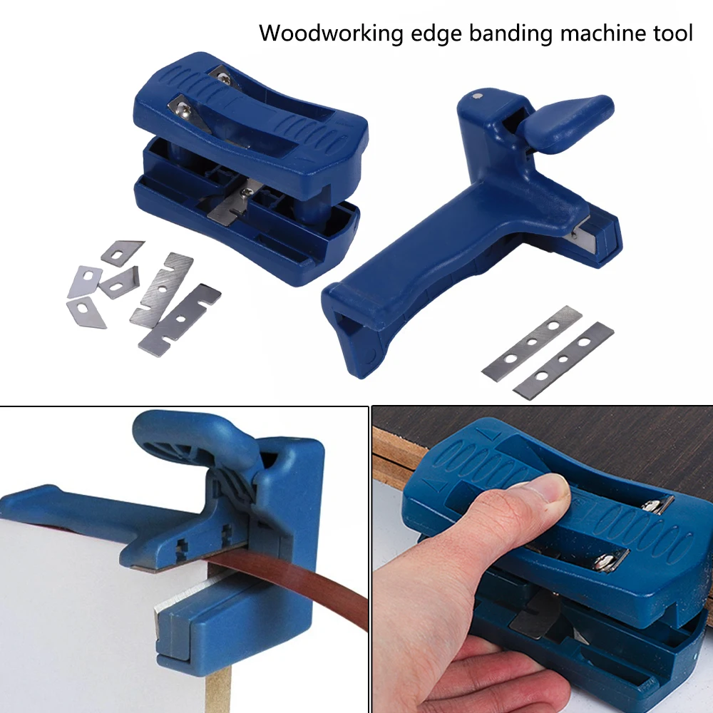 

Double Edge Trimmer Banding Machine Set Wood Head and Tail Trimming Carpenter Hardware Woodworking Accessories