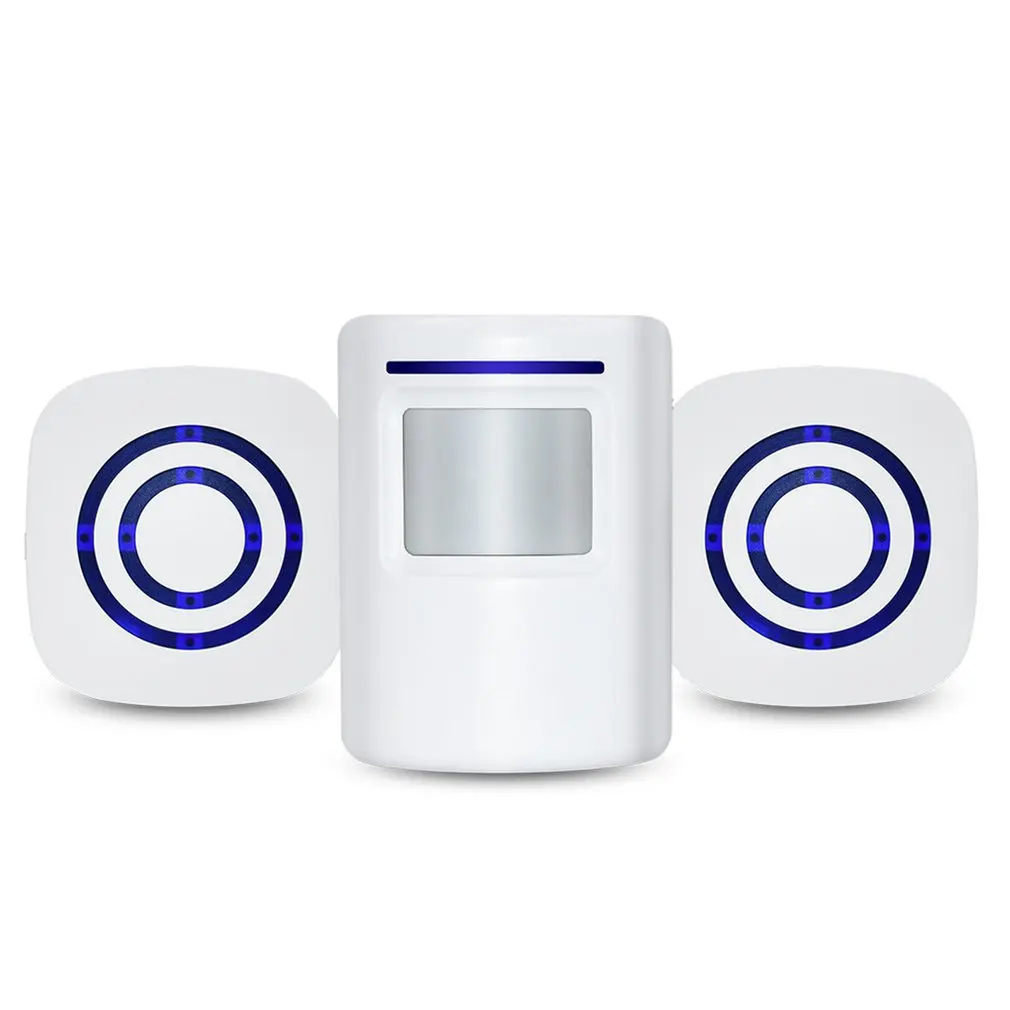 

Smart Wireless Doorbell Waterproof Home Door Ring Bell chime US EU Plug