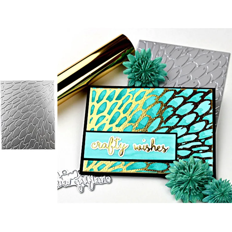 

Metal Hot Foil Plate for Scrapbooking and Cards Making Paper Craft New 2019 die