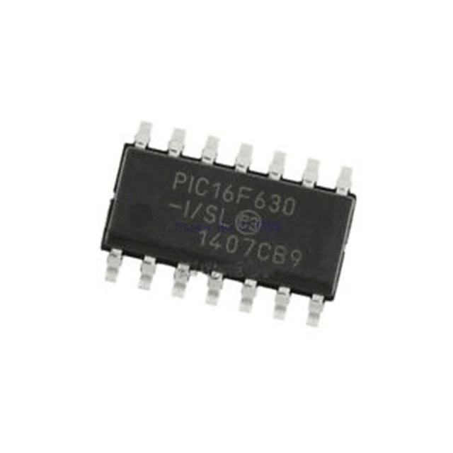 

Pic16f630-i sl Pic16f Mcu 8-bit Pic16 Pic 1.75kb Flash A 14 Pic16f630