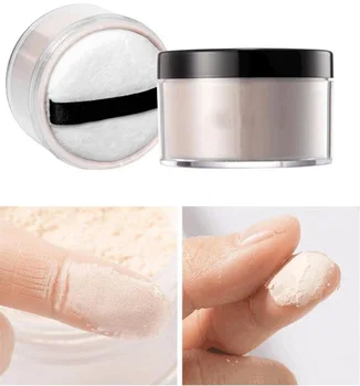 

Waterproof Foundation Face Base Makeup Loose Powder Professional Private Oil Control Mineral Powder