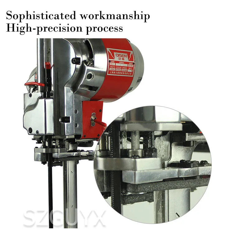 220 В 6 дюймов ручная машина для резки ткани Высокая мощность одежда Прямой нож электрические ножницы автоматическая машина для резки