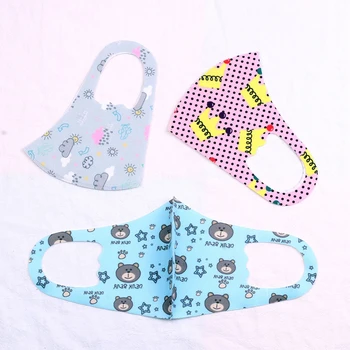 

Cute Student Child Kids face mask Cotton Print Breathable face mask Filtration Dust PM2.5 Mouth Muffle Mask