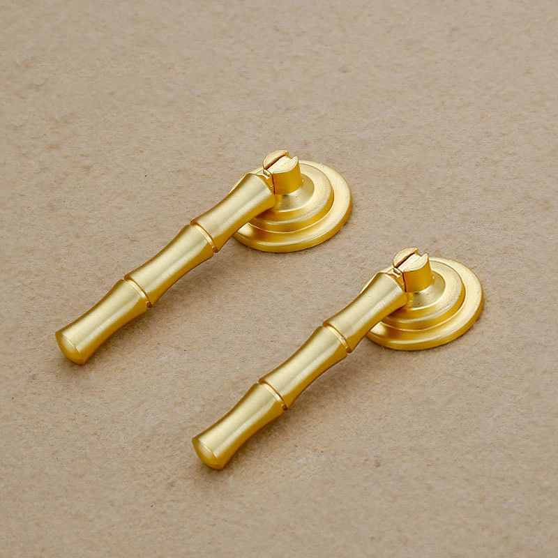 

Zinc Alloy Decorative Furniture Cabinet Door Handles Chinese Shoe Cabinet Rings Imitation Copper Bedroom Drawer Flush Door Knobs