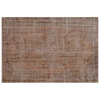 

Handmade Brown Vintage Overdyed Turkish Area Rug 182x268 Cm-5'12''X8'10''