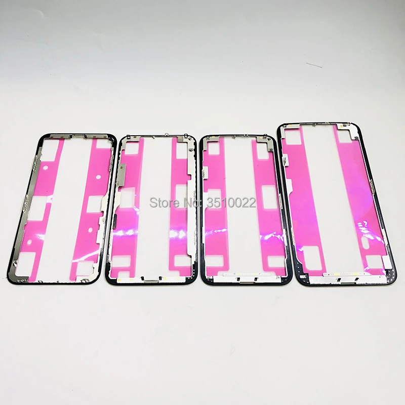 Оригинальный сенсорный ЖК экран Рамка Кронштейн с клеем для iPhone X XSMax 11Pro Max