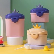 

Baby Food Container for Children's Mix Milk Powder Dispenser Cereals Containers Snack Box Storage Storing Kitchen Organization