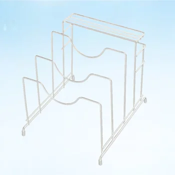 

1PC Drain Rack Modern Multipurpose Tableware Holder Dish Drying Rack Kitchen Organizer for Pot Lid