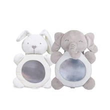 

Creative Puzzle Baby Fun Mirror Car Hanging Cute Cartoon Animal Car Hanging Soft and Comfortable Diy Multifunctional Toys мобиль