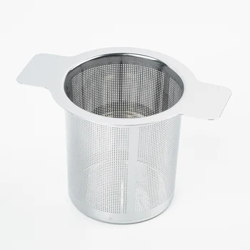 

Reusable Tea Strainer Coffee Grounds Juice Herbal Filter 304 Stainless Steel