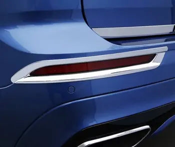 

For Volvo XC60 XC 60 2018 2019 Chrome Rear Fog Light Lamp Cover Sticker Decoration Trim Exterior Accessories