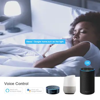 

2020 New E27 Wireless Bluetooth Smart Bulb 10W RGBW LED Light Bulb Remote Voice Control Tuya App Control Work With Alexa Google