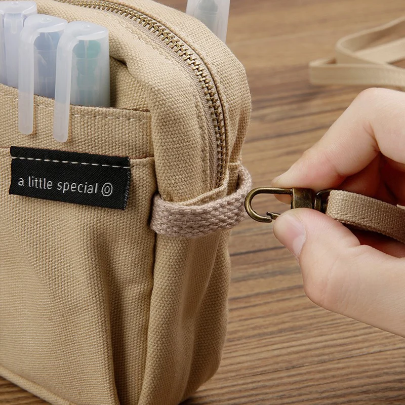 Japan Kokuyo One Meter New Pure Bag Middle Bag Pencil Bag