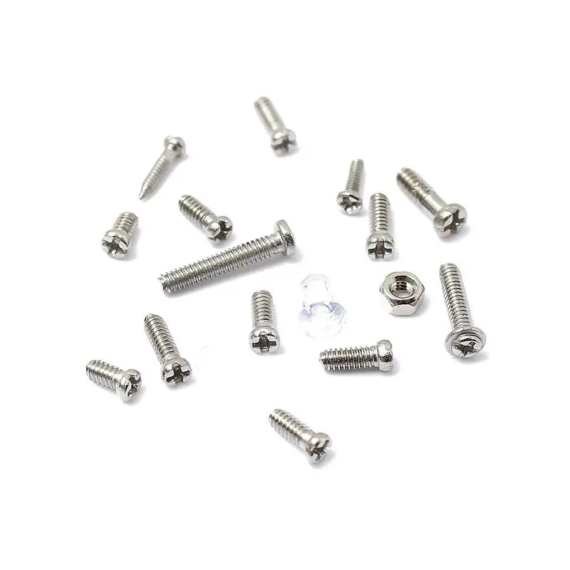 GTBL 1000 шт. винты для очков, гайки в ассортименте+ 1 отвертка+ 1 пинцет, набор для ремонта очков, винты для очков