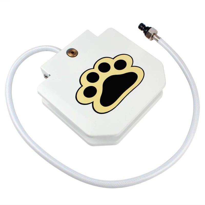 Automatic Dog Water Fountain Step on Toy Outdoor Joy with Pets Security Without Electricity