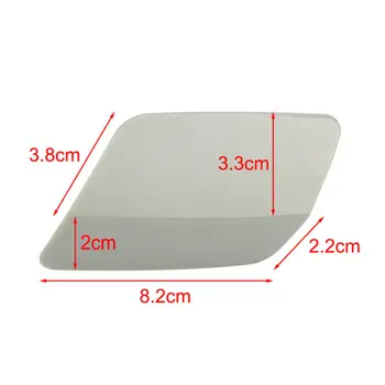 

2pcs Car Flap Bumper Headlight Washer Cover Cap Trim Left Right For BMW E92 E93 LCI 10-13 Auto Headlight Washer Cover