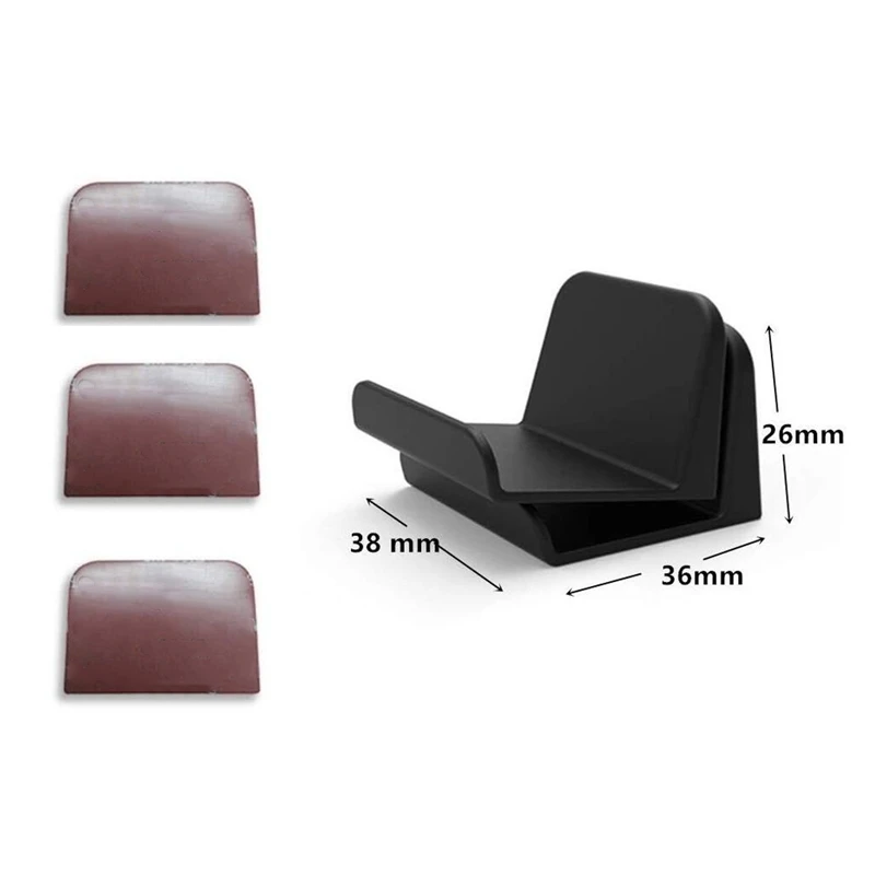 2 Pack for PS4 Controller Wall Mount Headphone Stand Headset Holder Hook Stand for Gaming Controller Cables Gamepad Umbrella 