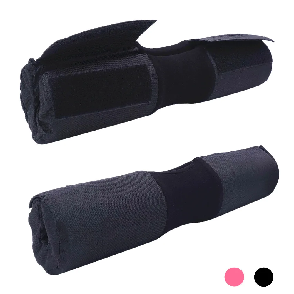 Barbell Pad Fastening Cloth Foam Weightlifting Cushion Barbell Pad