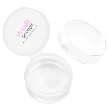 

BEAUTYBIGBANG 2.8cm/3.8cm Clear Jelly Silicone Nail Stamper Head Manicure Ail Art Stamper Nail Stamp Tools