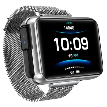 

TWS Wireless Smart Watch Men Sport Bluetooth Earphones Heart Rate Monitor Touch Screen Smart Watch Electronic Items Present