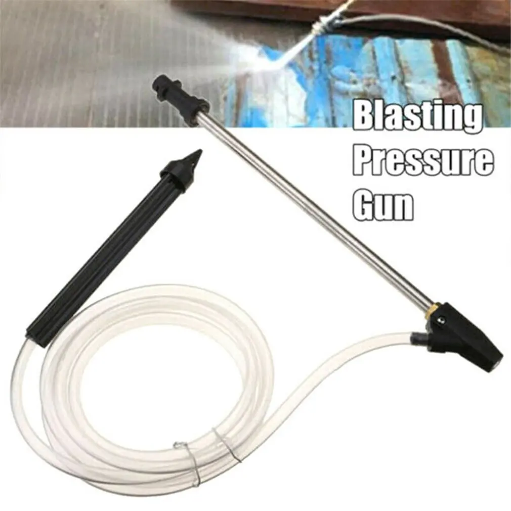 High pressure water gun sandblasting gun nozzle powerful ceramic nozzle car washer equipment sandblasting tube gun