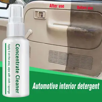 

20ML Car Seat Interiors Cleaner High Concentrated Plastic Foam Agent Clean Car Leather Upholstery Cleaner Car Accessories TSLM
