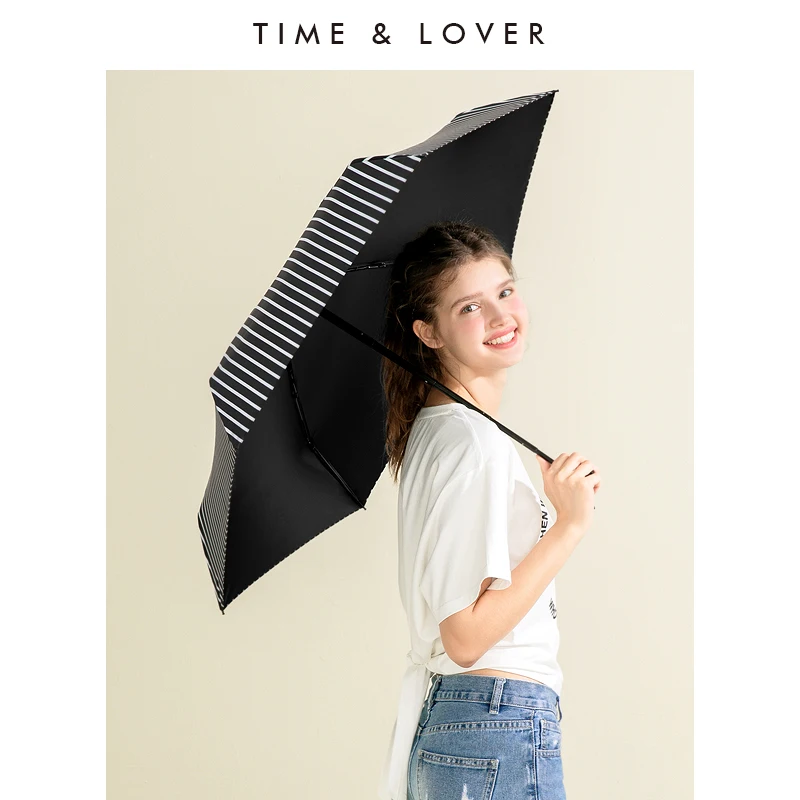 

Japanese Women's Umbrella Folding Beach Umbrella Waterproof Children's Sunscreen Men's Umbrella Girl Small Parasol Women DD50YS