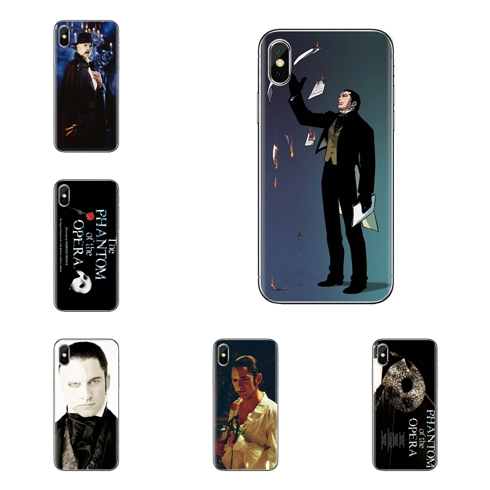 Phantom of Opera Mask French для iPhone XS Max XR X 4 4s 5 5S 5C SE 6 6S 7 8 Plus samsung Galaxy J1 J3 J5 J7 A3 A5 TPU чехол |