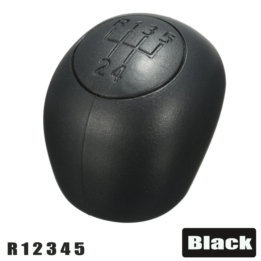 Black 5 speed 5 скоростей, ручной рычаг переключения передач, рукоятка рычага, головка шара для FIAT DUCATO/CITROEN JUMPER реле/PEUGEOT BOXER 1994-2006 - Название цвета: Black 5 speed