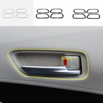 

For Toyota Corolla Altis 2019-2020 Car styling cover inside stick trim Stainless steel door inner handle bowl frame lamp 4pcs